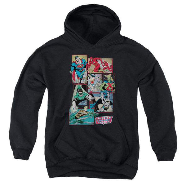 DC - Justice League Boxes Youth Hooded Sweatshirt