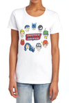 DC - Justice Head Circle Women's Short Sleeve