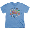 DC - Justice Head Circle Youth Short Sleeve