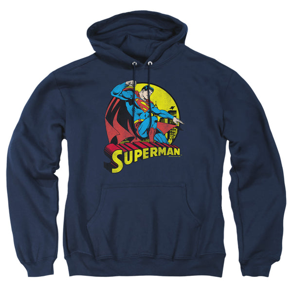DC - Big Blue Adult Pull Over Hoodie