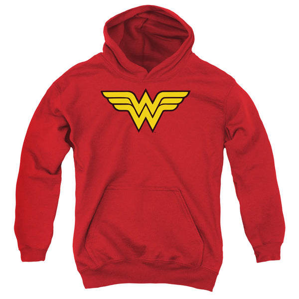DC - Wonder Woman Logo Youth Hooded Sweatshirt