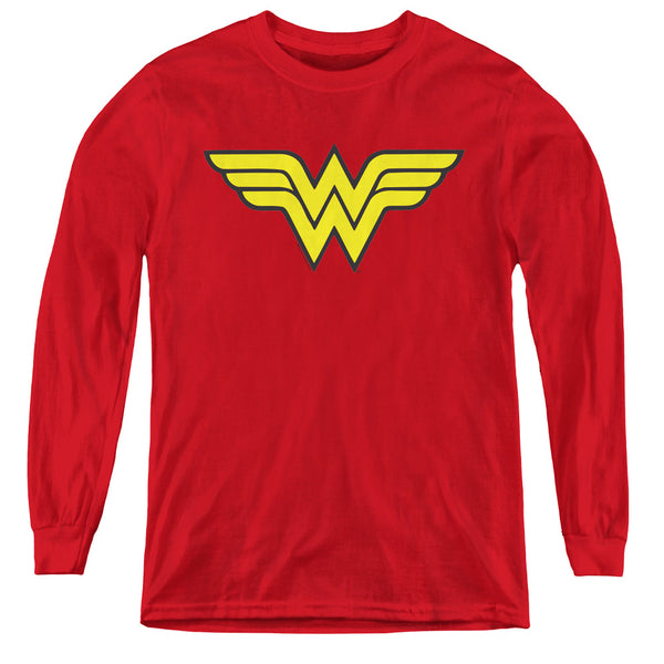 DC - Wonder Woman Logo L - S Youth