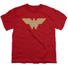 DC - Ww Logo Youth Short Sleeve