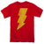 DC - Shazam Logo Distressed Adult Regular Fit Short Sleeve