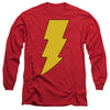 DC - Shazam Logo Adult Long Sleeve