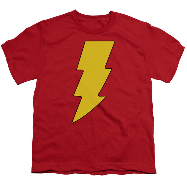 DC - Shazam Logo Youth Short Sleeve