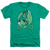 DC - Green Lantern Adult Regular Fit Heather Short Sleeve