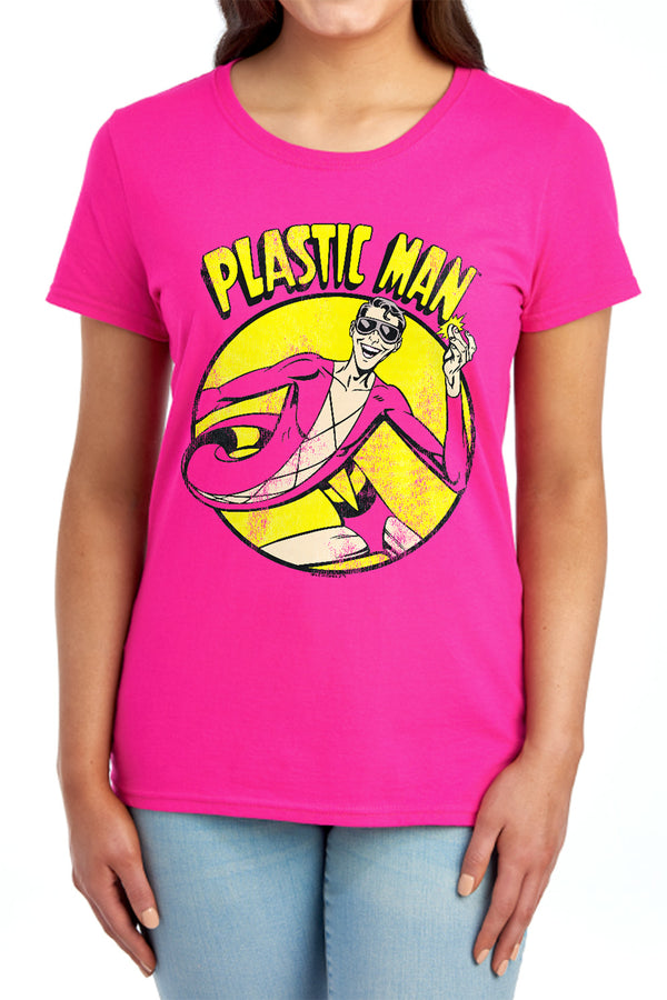 DC - Plastic Man Women's Short Sleeve
