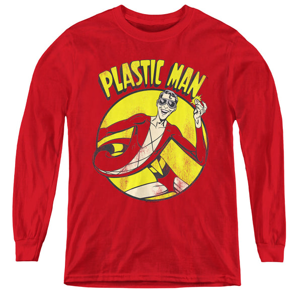 DC - Plastic Man L - S Youth