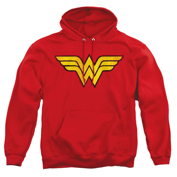 DC - Wonder Woman Logo Dist Adult Pullover Hoodie