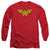 DC - Wonder Woman Logo Dist Adult Long Sleeve
