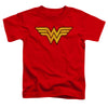 DC - Wonder Woman Logo Dist Toddler Short Sleeve