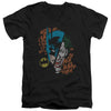 DC - Broken Visage Adult Slim Fit V Neck Cotton