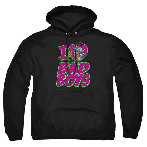 DC - I Heart Bad Boys Adult Pullover Hoodie