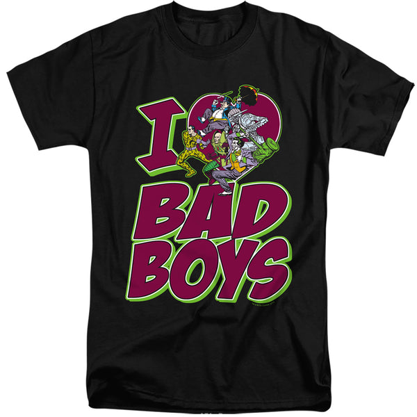 DC - I Heart Bad Boys Adult Tall Fit Short Sleeve