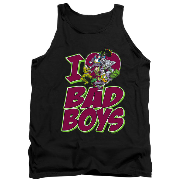 DC - I Heart Bad Boys Adult Tank Top