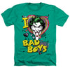 DC - I Heart Bad Boys 2 Adult Regular Fit Heather Short Sleeve