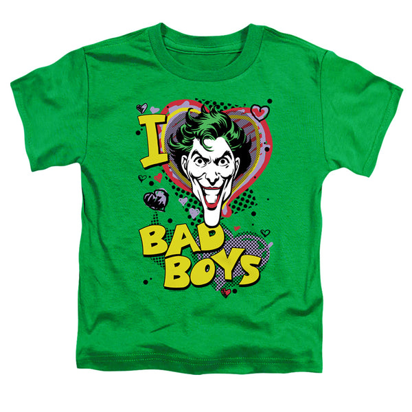DC - I Heart Bad Boys 2 Toddler Short Sleeve