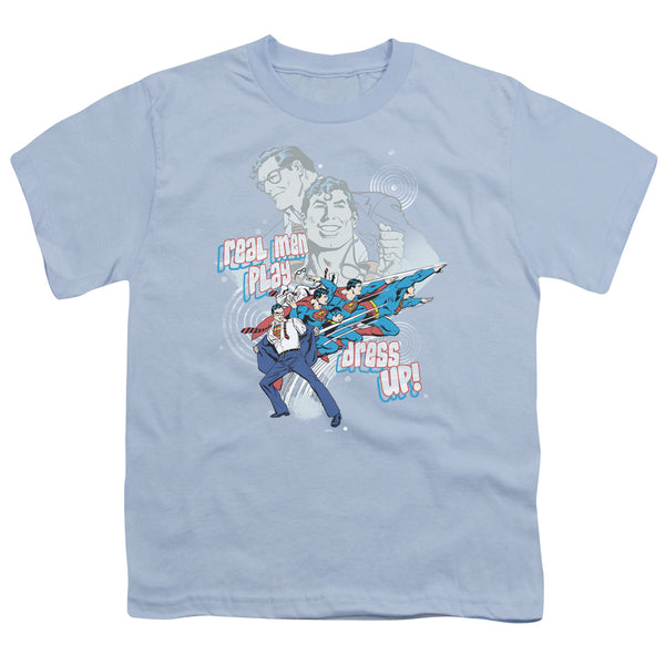 DC - Real Men Youth Short Sleeve