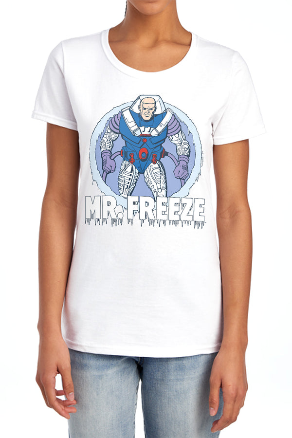 DC - Mr Freeze Women's Short Sleeve