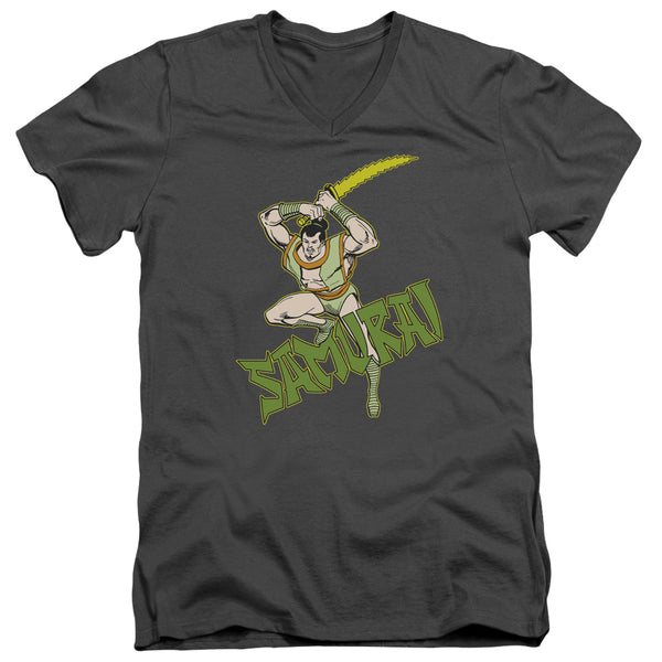 DC - Samurai Adult Slim Fit V Neck Cotton