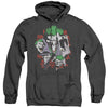 DC - Four Of A Kind Adult Heather Hoodie
