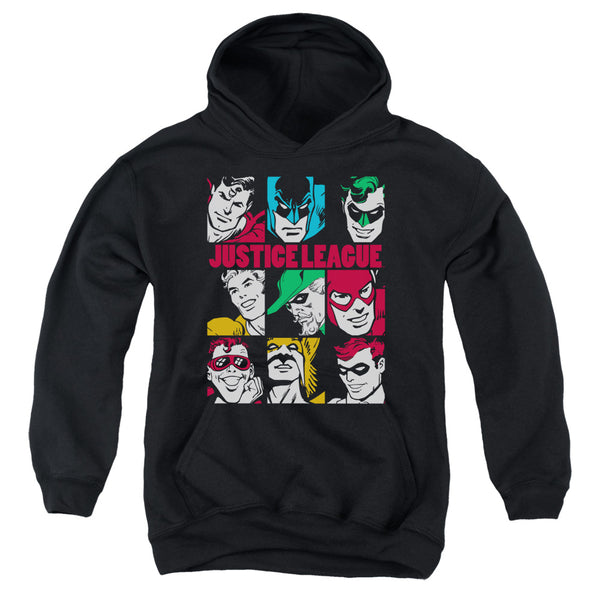 DC - Nine Blocks Of Justice Youth Hooded Sweatshirt