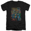DC - Original Universe Adult Slim Fit V Neck Cotton