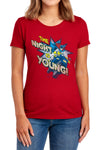 DC - The Night Is Young Women's Short Sleeve