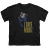 DC - I Love Nerds Youth Short Sleeve