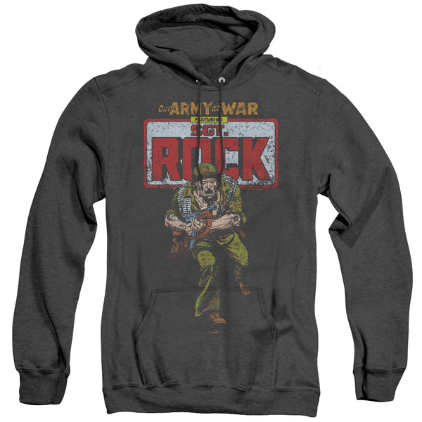 DC - Sgt Rock Adult Heather Hoodie