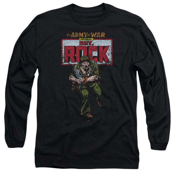 DC - Sgt Rock Adult Long Sleeve