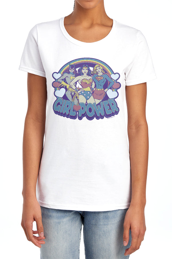 DC - Retro Girl Power Women's Short Sleeve