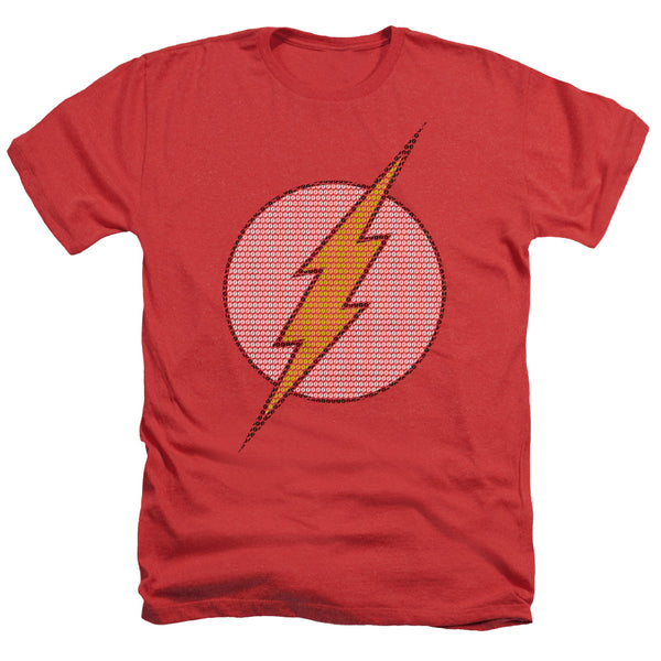Flash - Flash Little Logos Adult Regular Fit Heather Short Sleeve