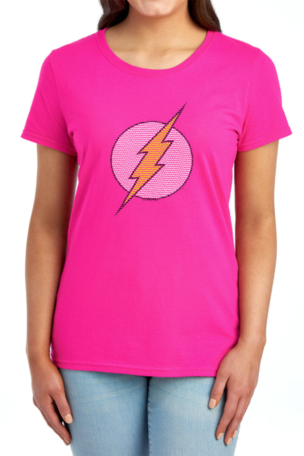 Flash - Flash Little Logos Women's Short Sleeve