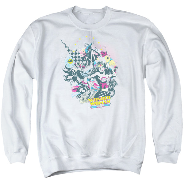 DC - Power Trio Adult Crewneck Sweatshirt