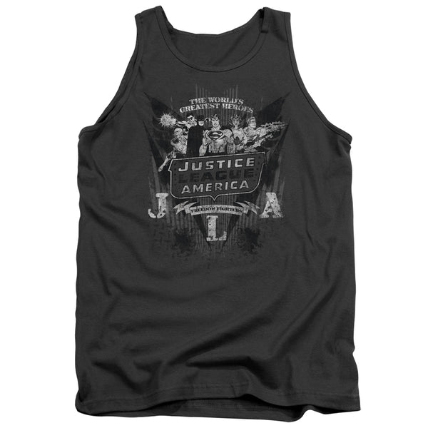 DC - Greatest Heroes Adult Tank Top