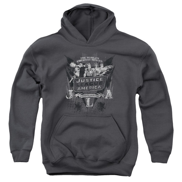 DC - Greatest Heroes Youth Hooded Sweatshirt