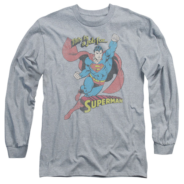 Dc - On The Job Adult Long Sleeve Shirt