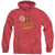 Flash - Like Lightning Adult Heather Hoodie
