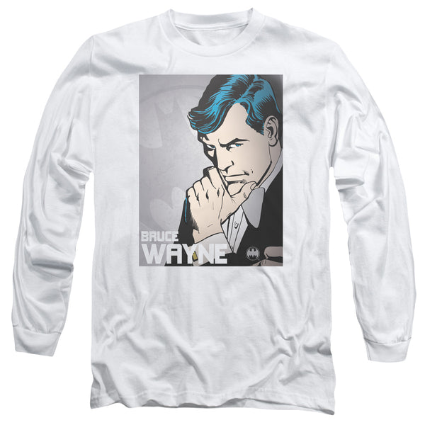 DC - Bruce Wayne Adult Long Sleeve