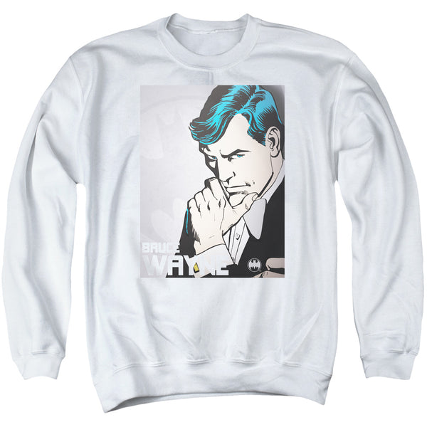 DC - Bruce Wayne Adult Crewneck Sweatshirt