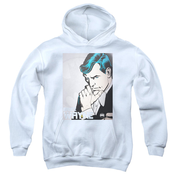 DC - Bruce Wayne Youth Hooded Sweatshirt