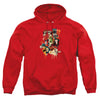 DC - Dripping Characters Adult Pullover Hoodie
