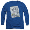 DC - Logo Note Paper Adult Long Sleeve