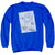 DC - Logo Note Paper Adult Crewneck Sweatshirt