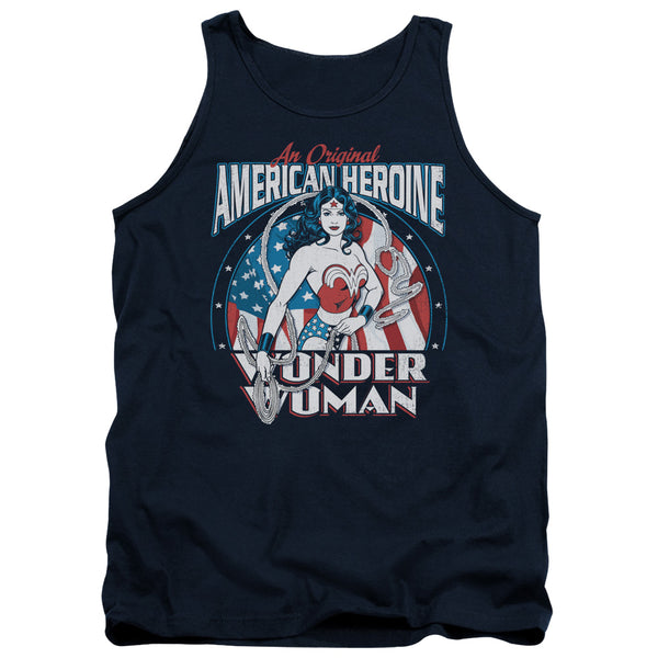 DC - American Heroine Adult Tank Top