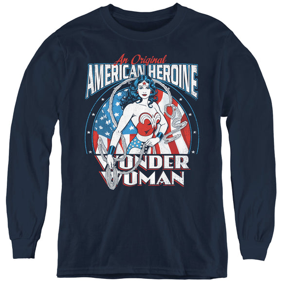 DC - American Heroine L - S Youth