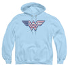 DC - Red,White & Blue Adult Pullover Hoodie