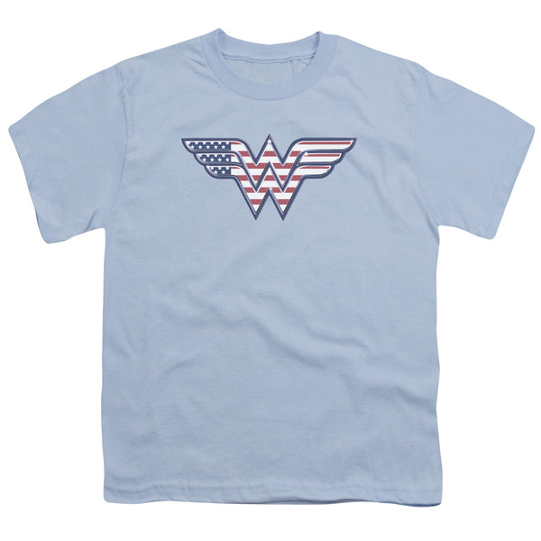 DC - Red,White & Blue Youth Short Sleeve